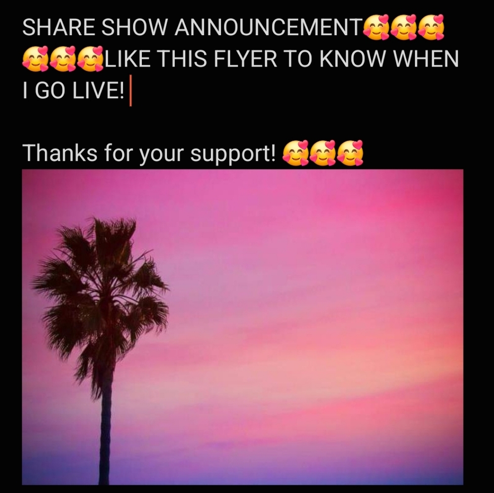 FIRST LIVE SHARING SHOW!!